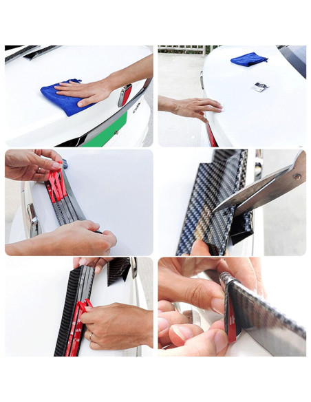 Spoiler Trasero Peugeot 307 2007-2012 Fibra de Carbono 3PCS