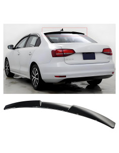 Alerón trasero negro brillante MUTUSAISI para VW Jetta MK6 2011-2018