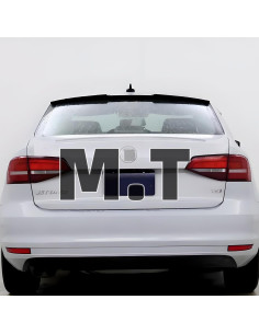 Alerón trasero negro brillante MUTUSAISI para VW Jetta MK6 2011-2018 2