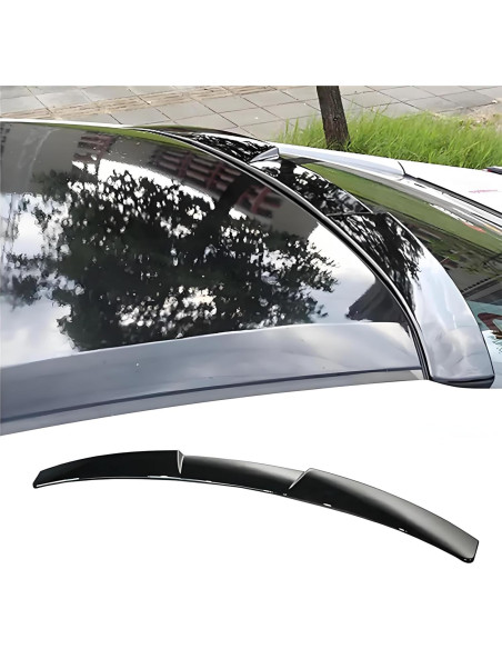 Alerón trasero negro brillante MUTUSAISI para VW Jetta MK6 2011-2018