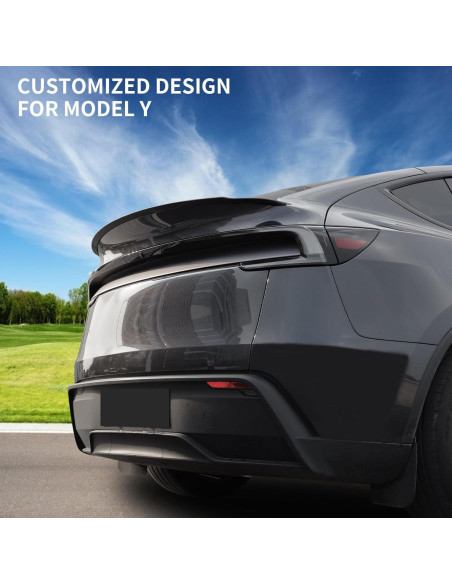 Alerón Trasero Fibra de Carbono Mate Tesla Model Y 2025-2026