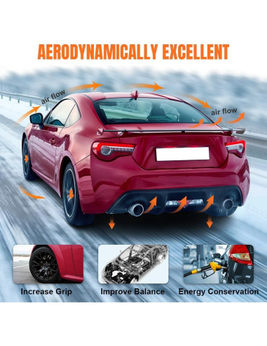 Difusor Trasero MODILOVER para Tesla Model Y 2020-2024 - Fibra de Carbono