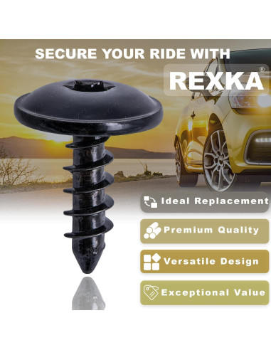 Tornillos de Guardabarros Rexka 30pcs M5x16mm para Audi y VW