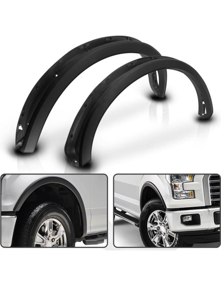 Guardabarros Fender Flares IKON para Ford F150 2015-2017