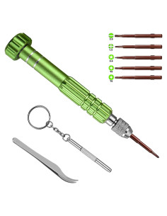 Kit de Reparación de Gafas Tasainu 5 en 1 Verde