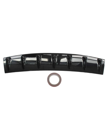 Difusor de Parachoques Trasero Universal MOTOKU 83.82 cm Negro