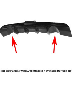 Labio de Parachoques Trasero GT-Speed para Infiniti G35 Coupe 03-07 2