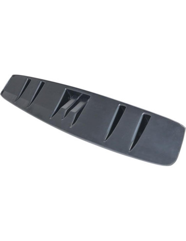 Difusor Trasero Universal IKON MOTORSPORTS Estilo V5 ABS Negro