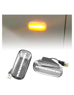 Luces de Marcador Lateral LED QKLsudua para Honda y Acura