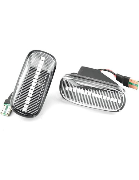 Luces de Marcador Lateral LED QKLsudua para Honda y Acura