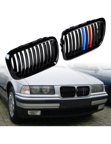Rejillas de Parachoques Frontal BMW E36 3-Series 1997-1999