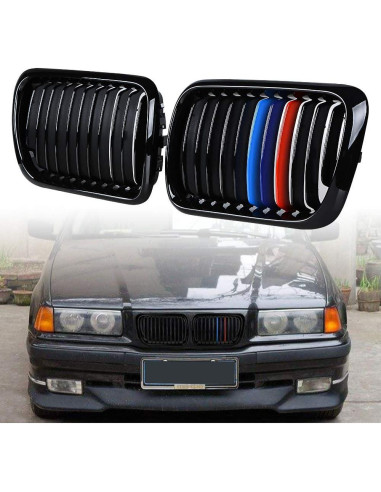 Rejillas de Parachoques Frontal BMW E36 3-Series 1997-1999