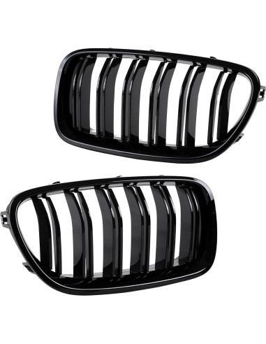 Rejilla Frontal Tipo Riñón Mengjiesi para BMW Serie 5 F10 F11 2010-2017