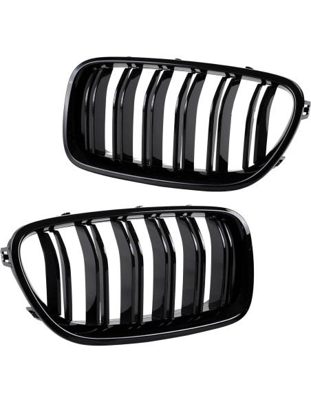 Rejilla Frontal Tipo Riñón Mengjiesi para BMW Serie 5 F10 F11 2010-2017