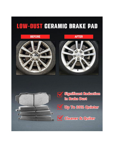 Kit de Freno Delantero Motorevo para Chevrolet Camaro 2010-2015