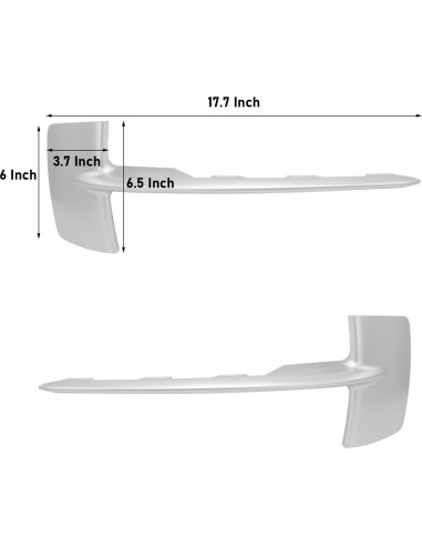 Moldura de Parachoques Frontal TTCR-II para BMW X5 F15 2014-2018
