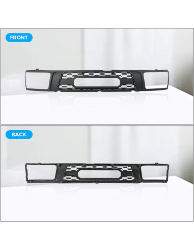 Parrilla Delantera Toyota 4Runner 1992-1995 con 3 Luces LED