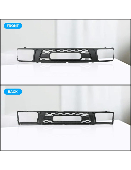 Parrilla Delantera Toyota 4Runner 1992-1995 con 3 Luces LED