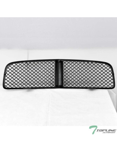 Rejilla delantera malla negra brillante Topline para Dodge Charger 05-10