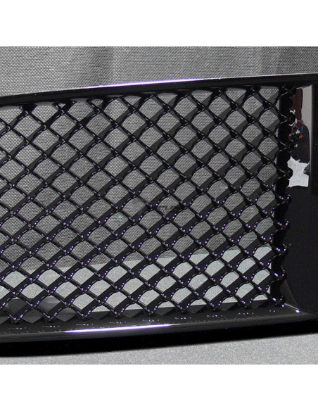 Rejilla delantera malla negra brillante Topline para Dodge Charger 05-10