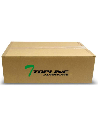 Rejilla delantera malla negra brillante Topline para Dodge Charger 05-10