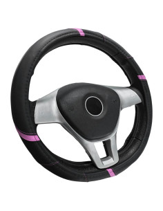 Funda de Volante de Coche JNXIJ 38.1 cm Antideslizante Rosa