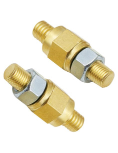 Terminales de Batería de Latón BELOMI - Paquete de 2, 9cm