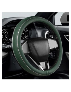 Funda de Volante YTFRL 15 Pulgadas Antideslizante Verde