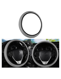 Funda de Volante Bittwee Gris 38.5 cm Antideslizante Transpirable