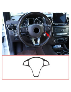 Marco Decorativo Volante Coche CHEYA ABS Carbono 2015-2018