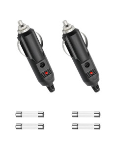 Enchufe Macho de Encendedor de Cigarrillos Gasedin 12V 2PCS