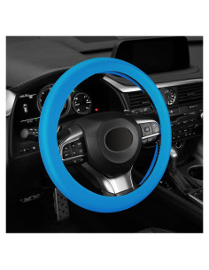 Cubierta de Volante de Silicona Antideslizante alpmosn 14-15"