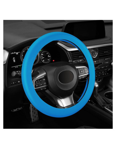 Cubierta de Volante de Silicona Antideslizante alpmosn 14-15"