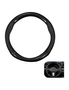 Funda de Volante Zikefest 38 cm Fibra de Carbono Antideslizante