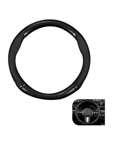 Funda de Volante Zikefest 38 cm Fibra de Carbono Antideslizante