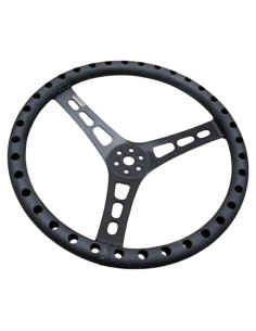 Rueda de Dirección Aluminio 15" Joes Racing 13515-B Negra