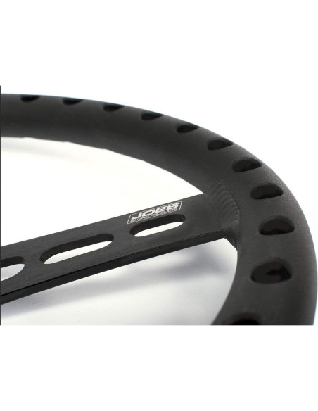 Rueda de Dirección Aluminio 15" Joes Racing 13515-B Negra