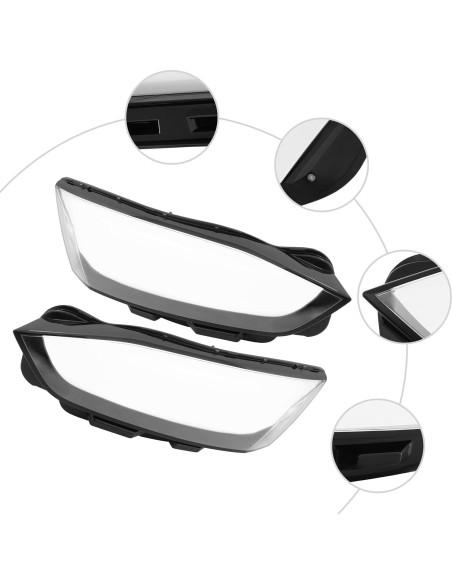 Cubierta de Lente de Faro RocoReny Audi A5 S5 RS5 2017-2020