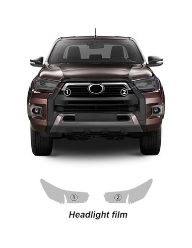 Película de Tinte para Luces Toyota Hilux 2021-2024 JIELIOP