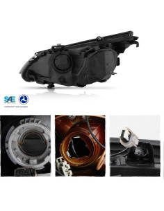 Faros Proyector LED AKKON para BMW E60 E61 2008-2010 Lado Derecho 2