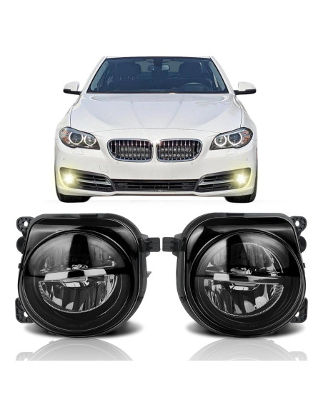 Luces Antiniebla LED WEISIGAO para BMW 528i 535i 2014-2016