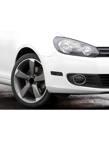 Kit de Luz de Marcador Lateral LED iJDMTOY Ámbar para Volkswagen 2010-2014