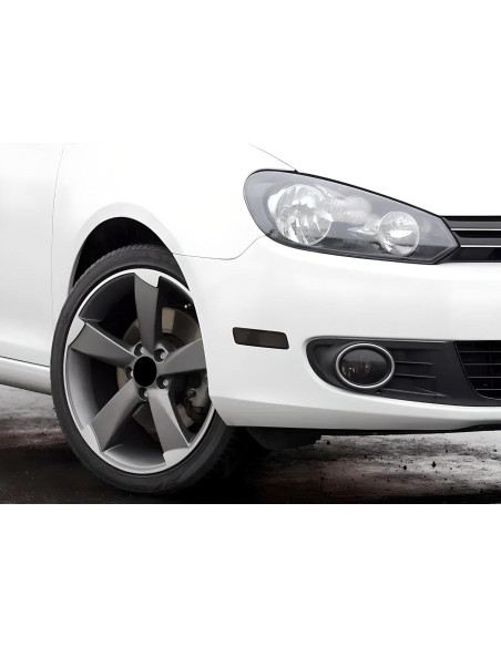 Kit de Luz de Marcador Lateral LED iJDMTOY Ámbar para Volkswagen 2010-2014