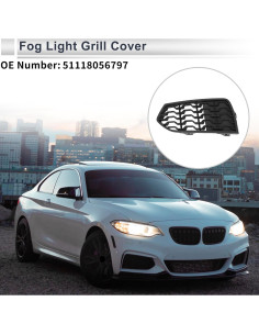 Rejilla Faro Antiniebla Izquierda RATCHROLL BMW Serie 2 F22 2012-2017 2