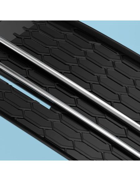 Cubierta de Luz Antiniebla Delantera Topteng para Audi S4/A4 B9 2016-2018