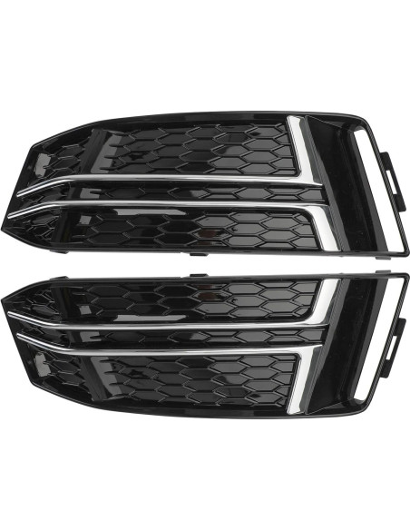 Cubierta de Luz Antiniebla Delantera Topteng para Audi S4/A4 B9 2016-2018