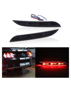 Lentes Ahumados LED GTINTHEBOX para Ford Mustang 2015-2017