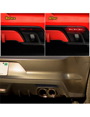 Lentes Ahumados LED GTINTHEBOX para Ford Mustang 2015-2017