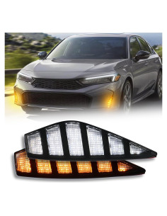 Luces de Niebla LED PGTOPONE para Honda Civic 2025 DRL