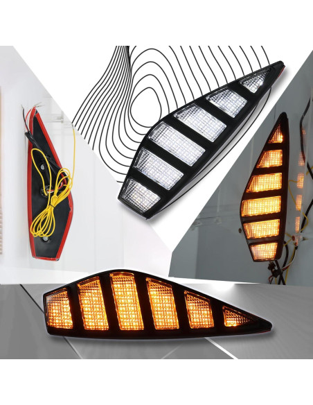 Luces de Niebla LED PGTOPONE para Honda Civic 2025 DRL